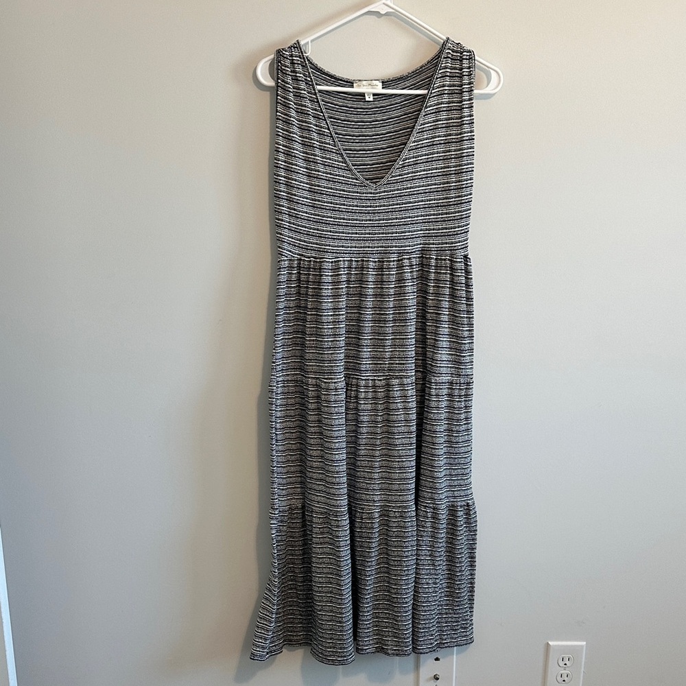 See You Monday Smocked Tiered Sundress